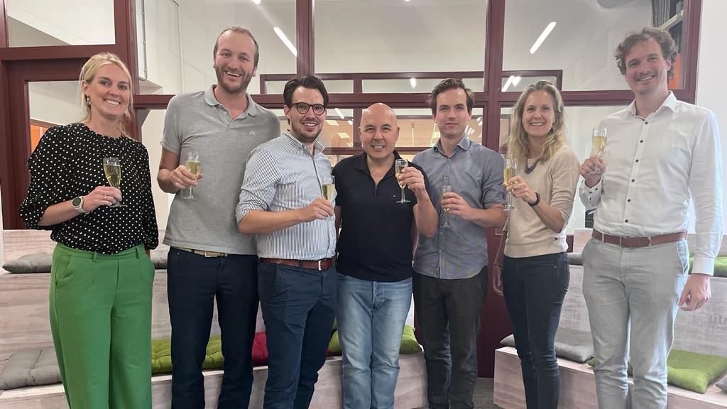 Groepsfoto uitreiking Cordys