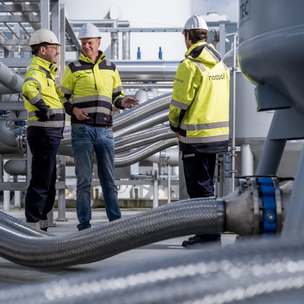 Leiding voor Bio LNG van Nordsol